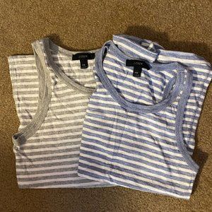 2 J. Crew Layering Tanks
